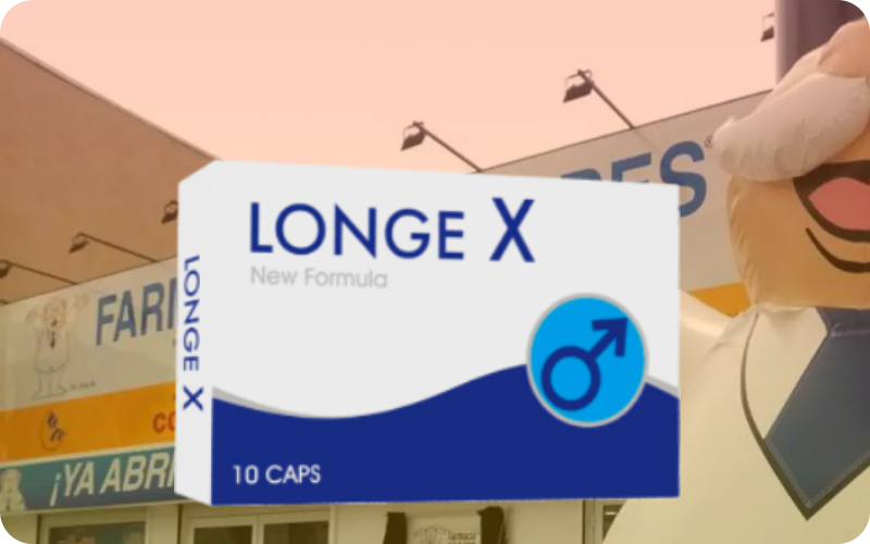 Longe X no está disponible en farmacias físicas - Solo en página oficial